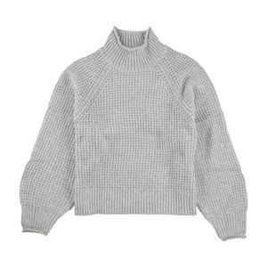 American Eagle Womens Solid Pullover Sweater, Grey, NWT